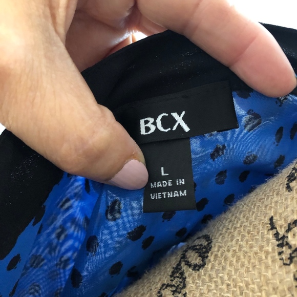 BCX sheer blouse, size large - Picture 2 of 7